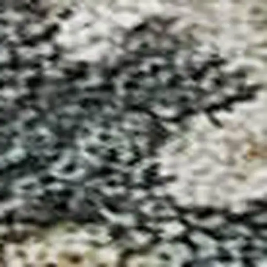 Taupe Teal And Pink Abstract Washable Area Rug With UV Protection Photo 2