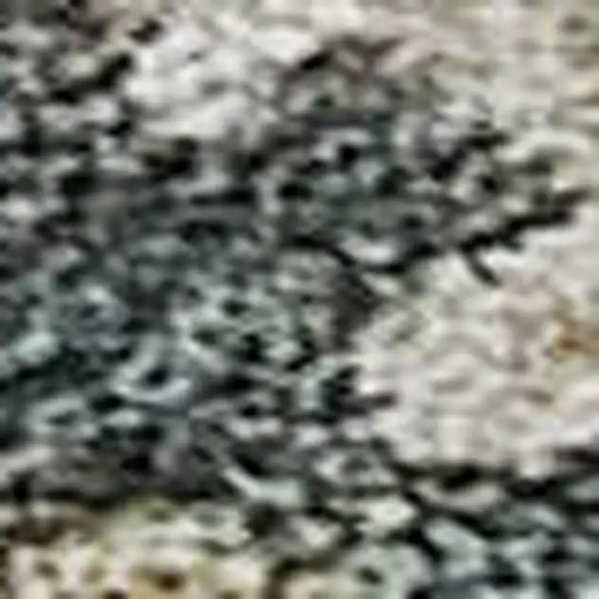 Taupe Teal And Pink Abstract Washable Area Rug With UV Protection Photo 2