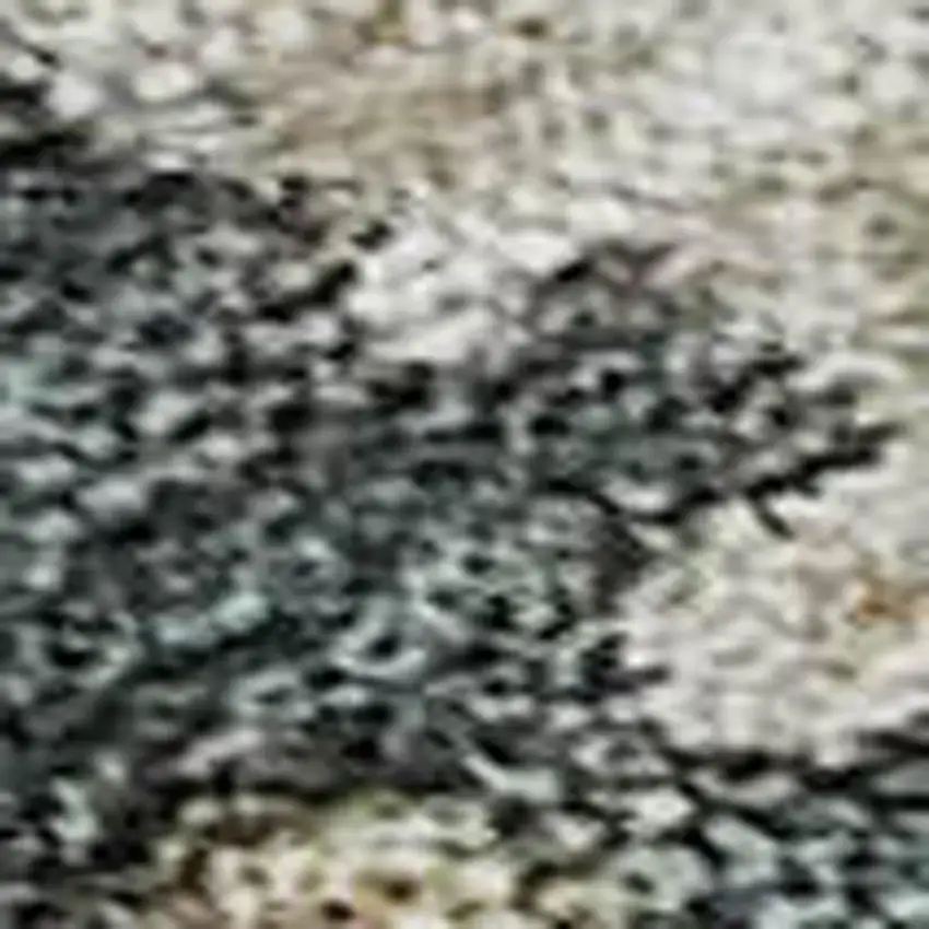 Taupe Teal And Pink Abstract Washable Area Rug With UV Protection Photo 3