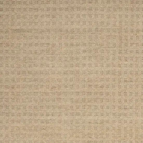Taupe Wool Area Rug Photo 8