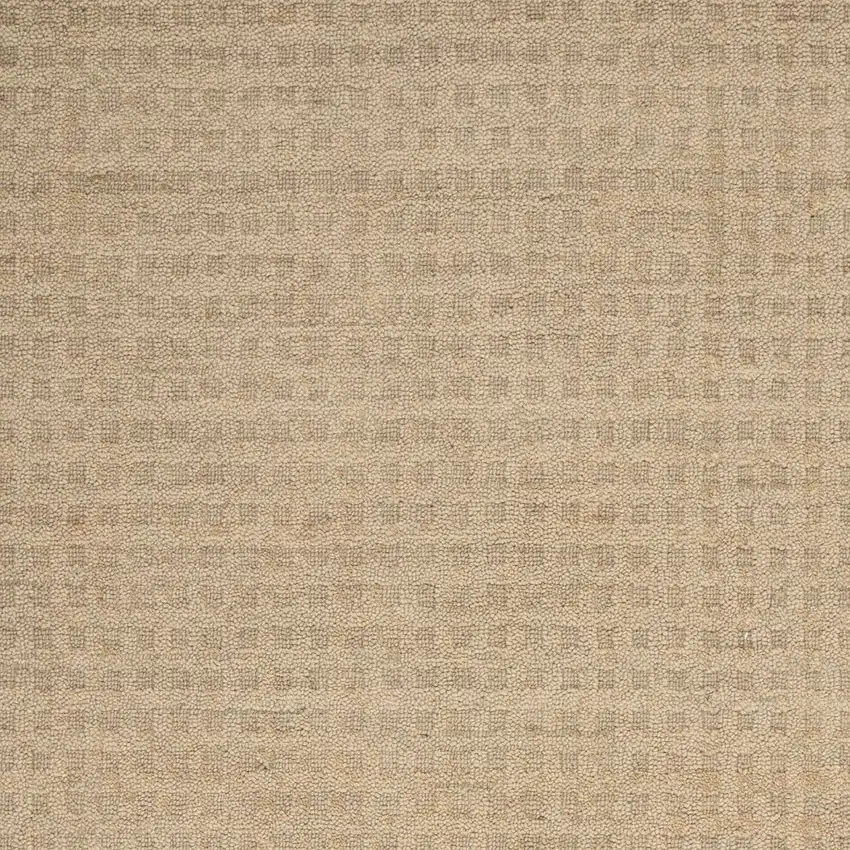 Taupe Wool Area Rug Photo 8