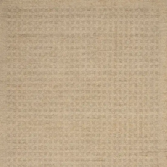 Taupe Wool Area Rug Photo 9