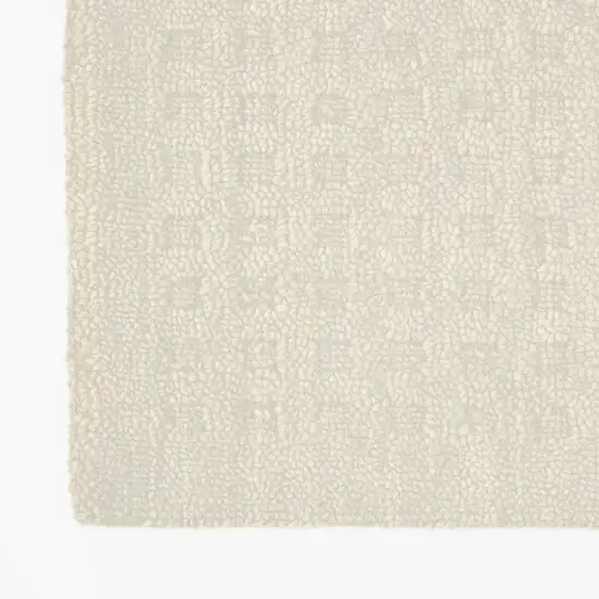 Taupe Wool Area Rug Photo 3