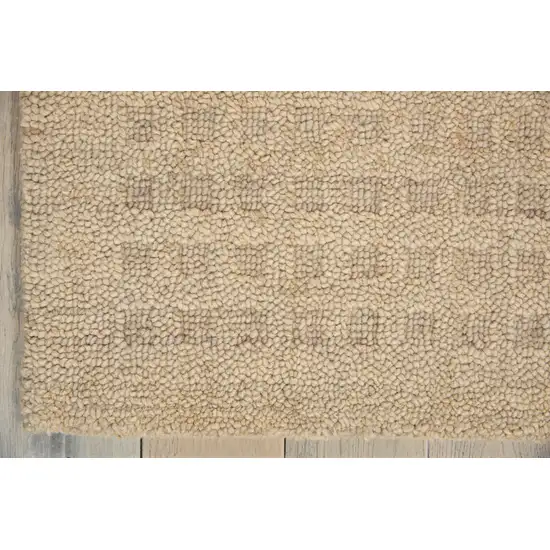 Taupe Wool Area Rug Photo 9