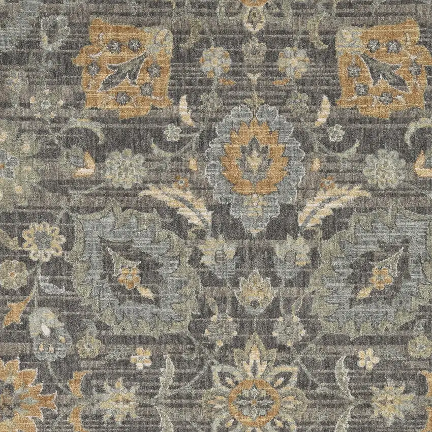 91 X 130 Taupe Wool Rug Photo 7
