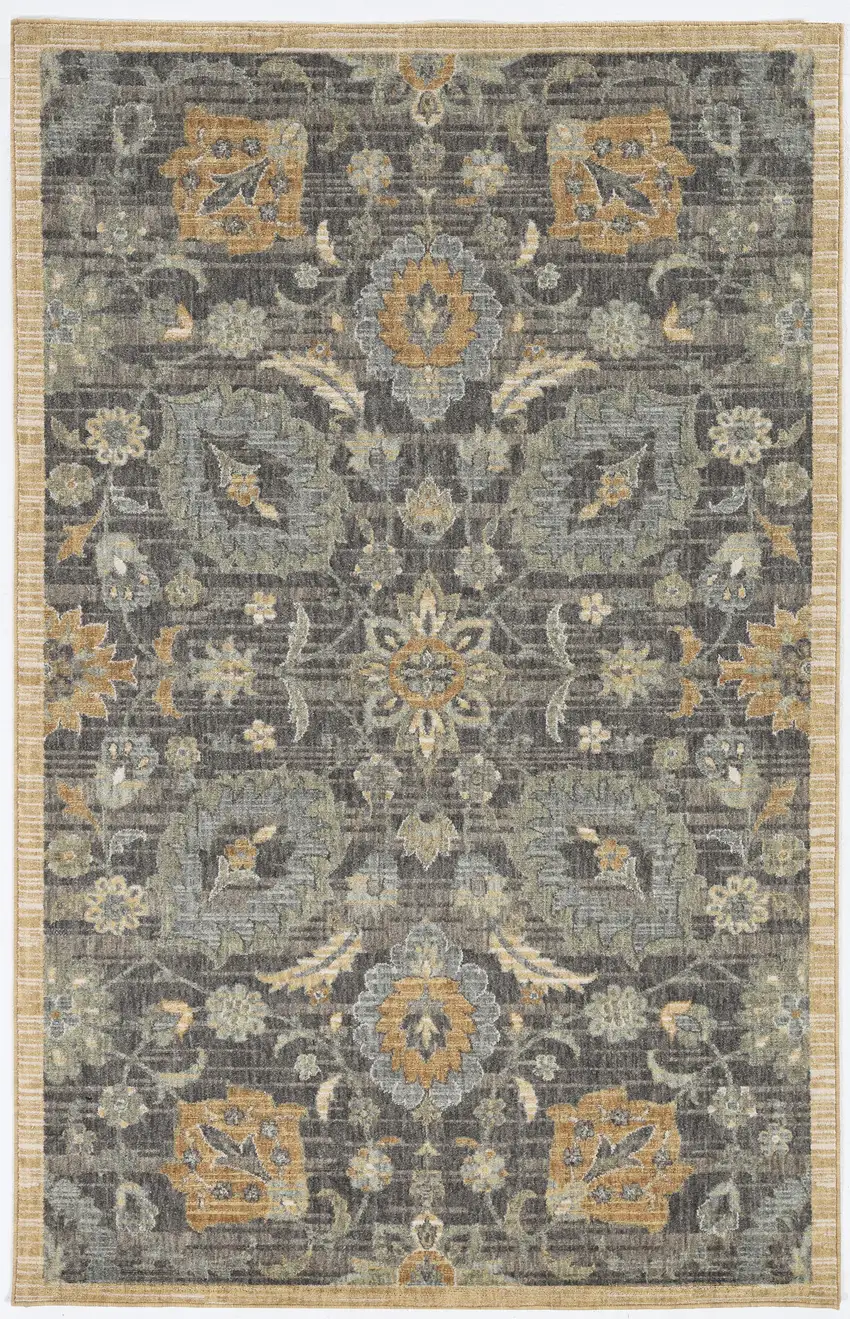 Taupe Wool Rug Photo 1
