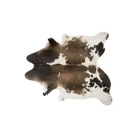 Photo of Taupe and White Cowhide - Rug