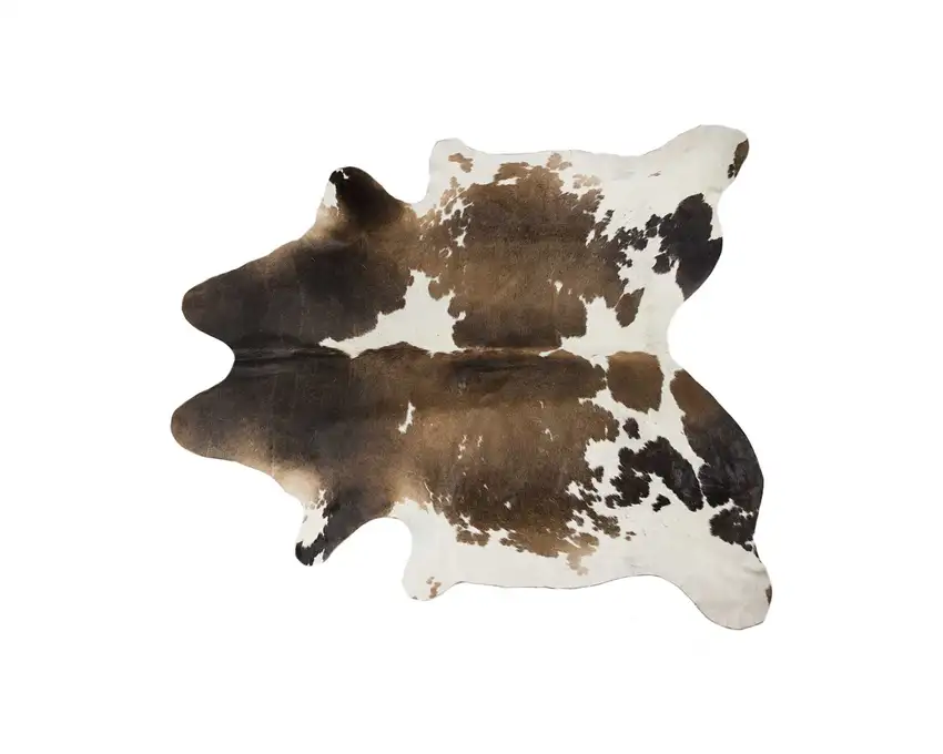 Taupe and White Cowhide - Rug Photo 1