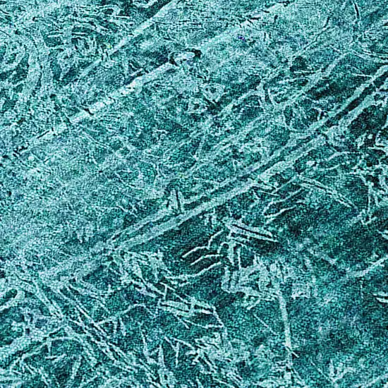 Teal Abstract Washable Non Skid Indoor Outdoor Area Rug Photo 8