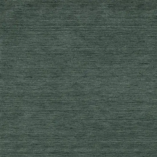 Teal And Blue Wool Hand Tufted Area Rug Photo 8