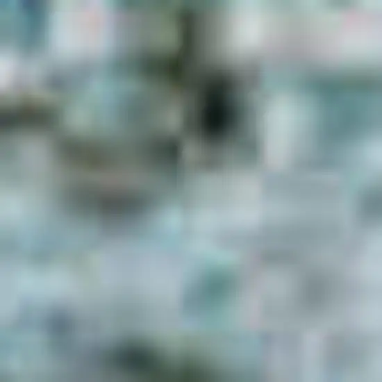 Teal And Brown Geometric Washable Area Rug With UV Protection Photo 1