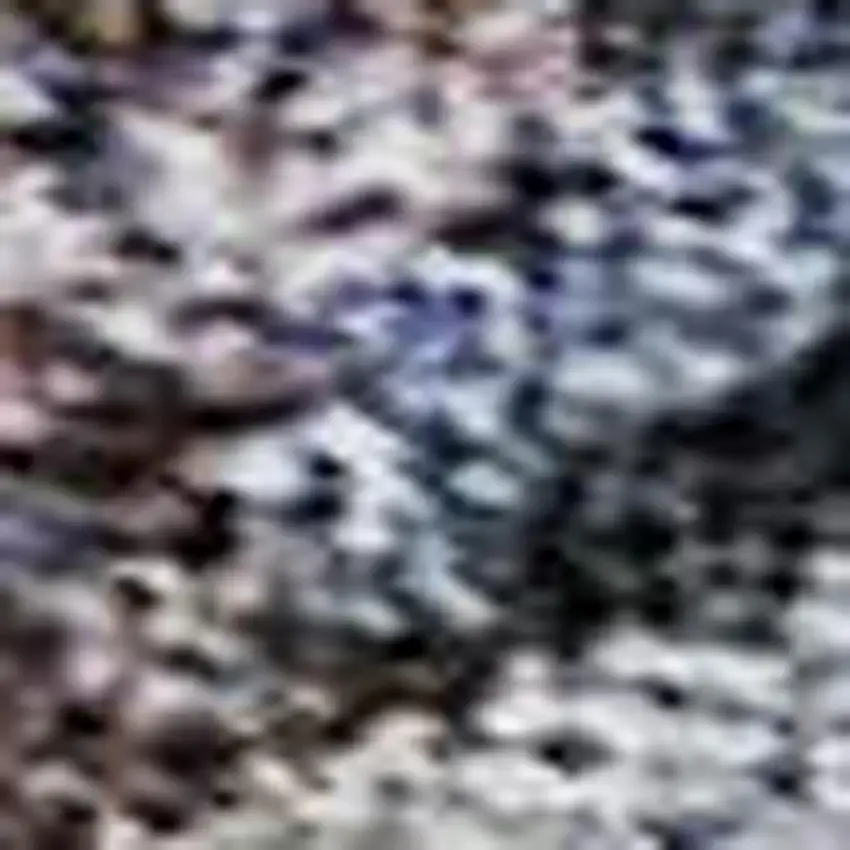 Teal And Charcoal Abstract Geometric Washable Area Rug With UV Protection Photo 2