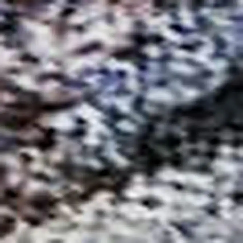 Teal And Charcoal Abstract Geometric Washable Area Rug With UV Protection Photo 2