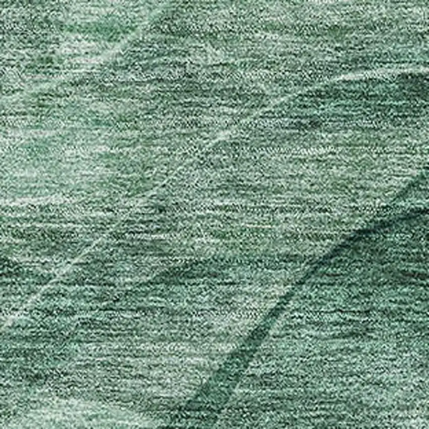 Teal And Green Abstract Washable Area Rug With UV Protection Photo 2