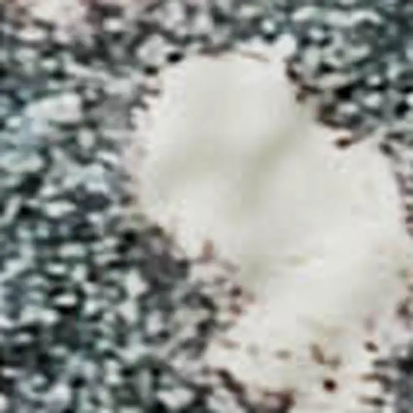 Teal And Ivory Abstract Washable Area Rug With UV Protection Photo 4