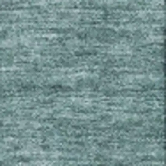 Teal And Ivory Abstract Washable Area Rug With UV Protection Photo 3