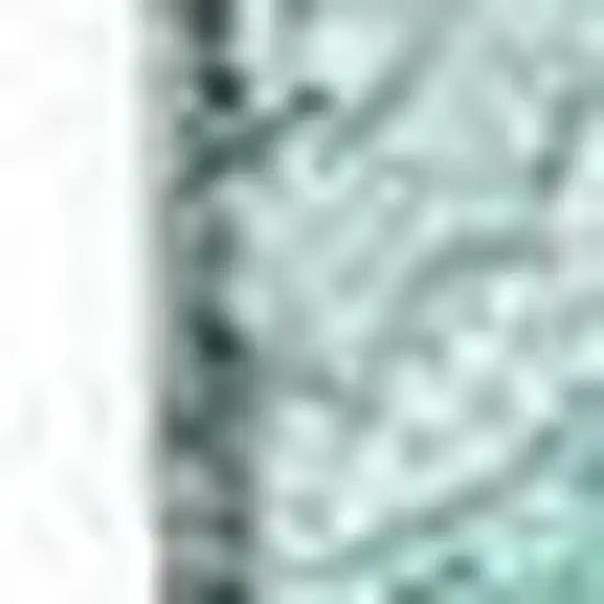 Teal And Ivory Paisley Washable Area Rug With UV Protection Photo 5