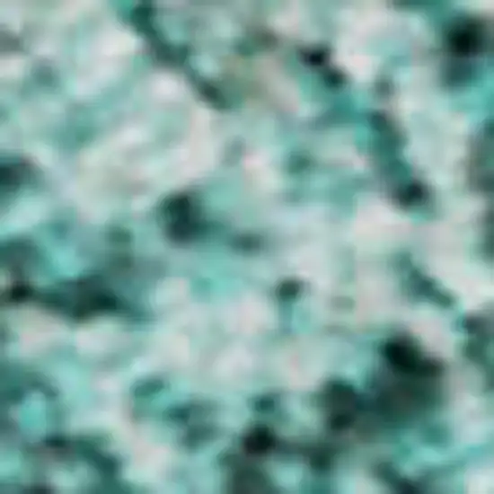 Teal And Ivory Striped Washable Area Rug With UV Protection Photo 5