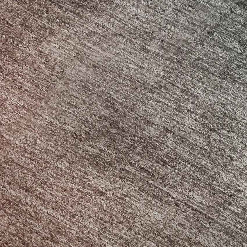 Teal And Rust Ombre Washable Area Rug With UV Protection Photo 5