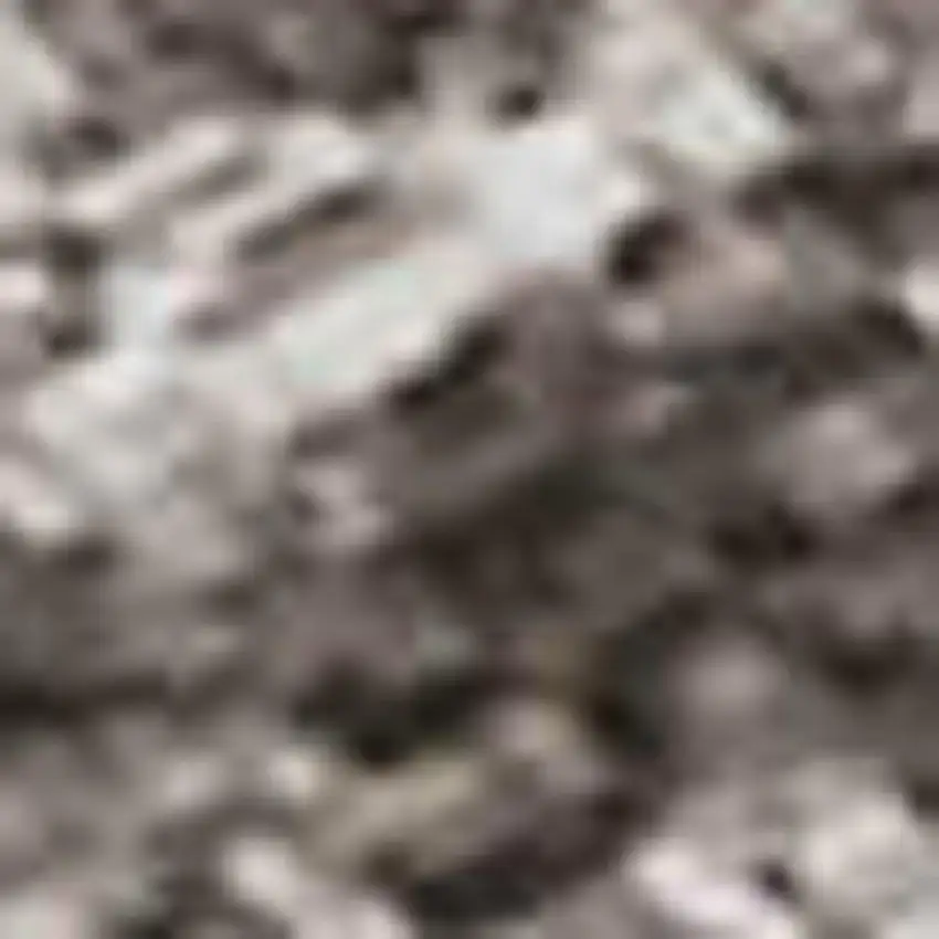 Teal And Rust Ombre Washable Area Rug With UV Protection Photo 5