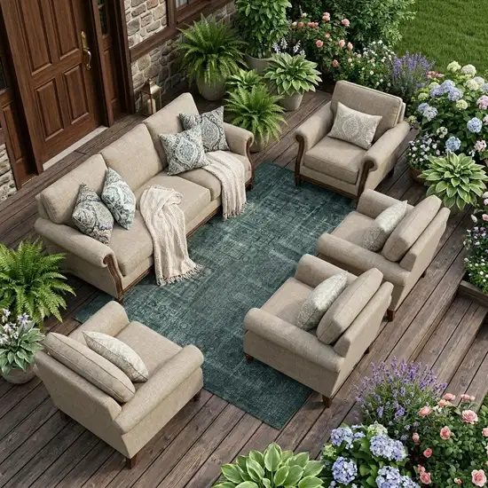 Teal Blue And Graphite Oriental Washable Indoor Outdoor Area Rug Photo 1