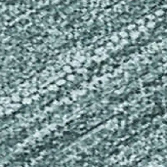 Teal Blue And Gray Abstract Washable Indoor Outdoor Area Rug Photo 2