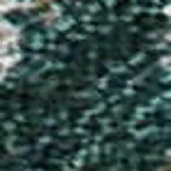 Teal Blue And Gray Damask Washable Indoor Outdoor Area Rug Photo 2