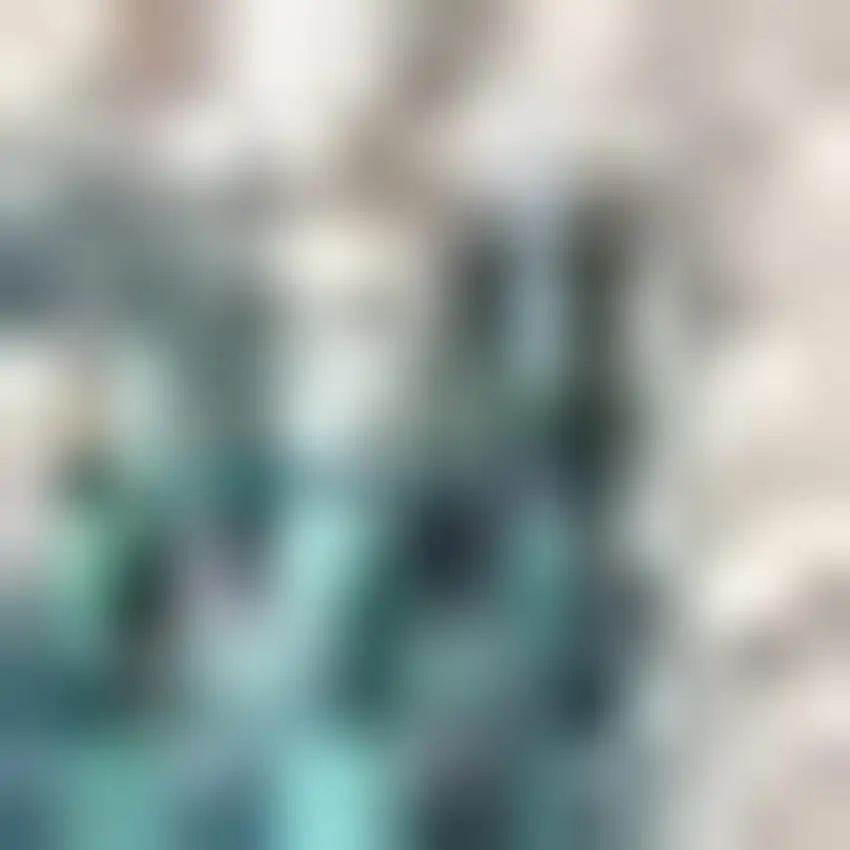 Teal Blue And Gray Medallion Indoor Outdoor Area Rug Photo 2