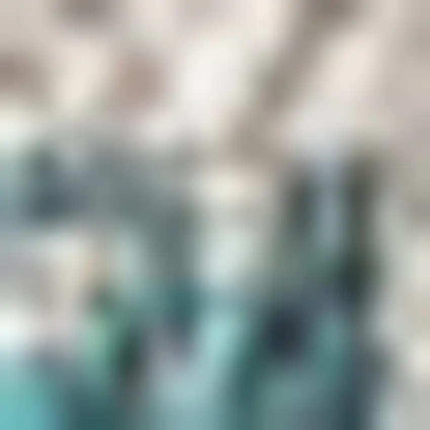 Teal Blue And Gray Medallion Indoor Outdoor Area Rug Photo 2