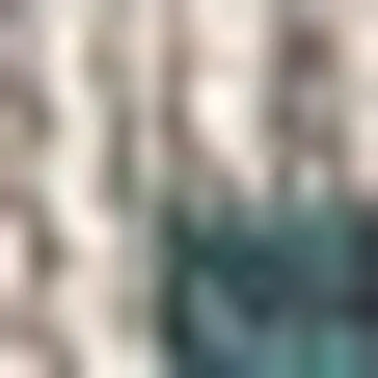 Teal Blue And Gray Medallion Indoor Outdoor Area Rug Photo 2