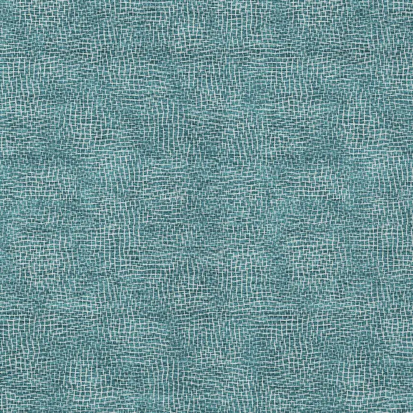 Teal Blue And Ivory Geometric Washable Indoor Outdoor Area Rug Photo 5