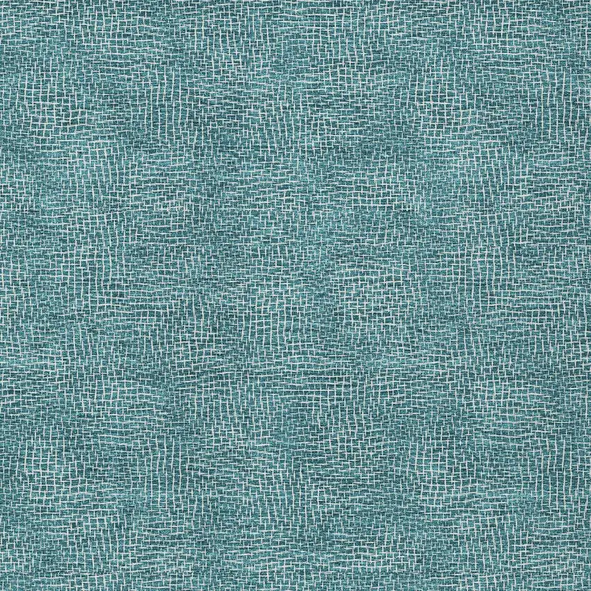 Teal Blue And Ivory Geometric Washable Indoor Outdoor Area Rug Photo 5
