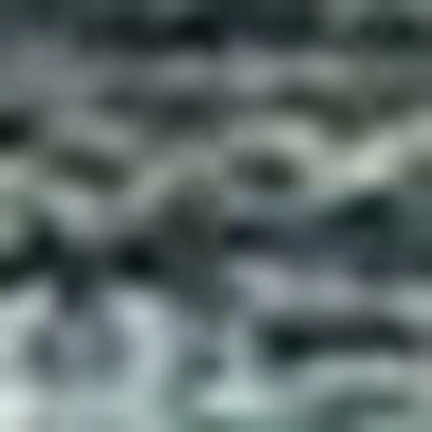 Teal Blue And Ivory Striped Washable Indoor Outdoor Area Rug Photo 3