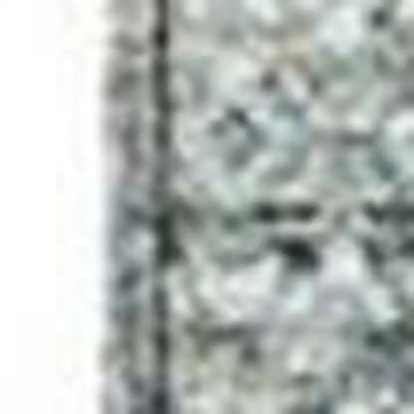 Teal Blue And Ivory Striped Washable Indoor Outdoor Area Rug Photo 3