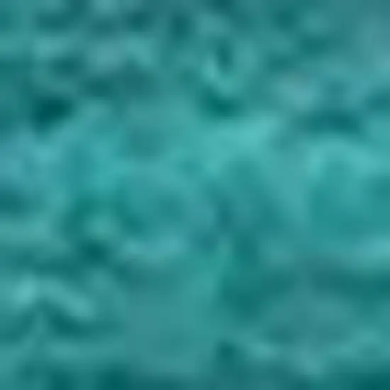 Teal Blue And Sky Blue Ombre Washable Indoor Outdoor Area Rug Photo 3