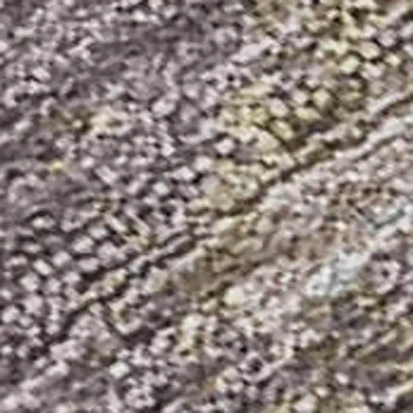 Teal Blue And Taupe Abstract Washable Indoor Outdoor Area Rug Photo 3