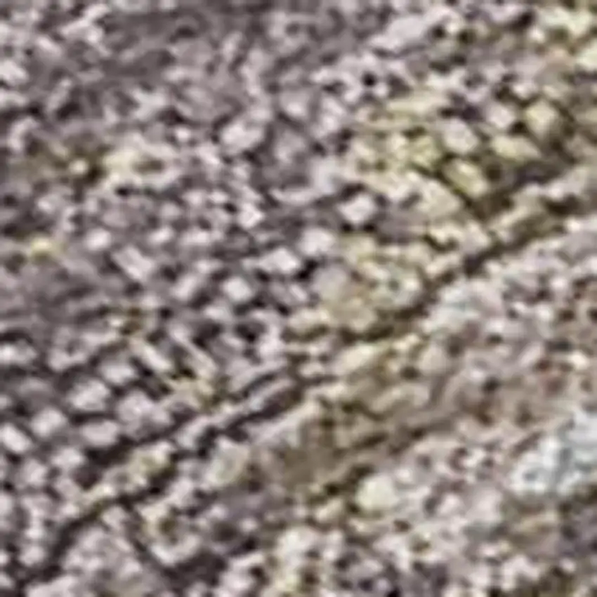 Teal Blue And Taupe Abstract Washable Indoor Outdoor Area Rug Photo 3