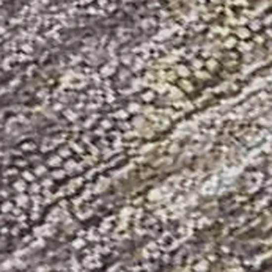 Teal Blue And Taupe Abstract Washable Indoor Outdoor Area Rug Photo 4