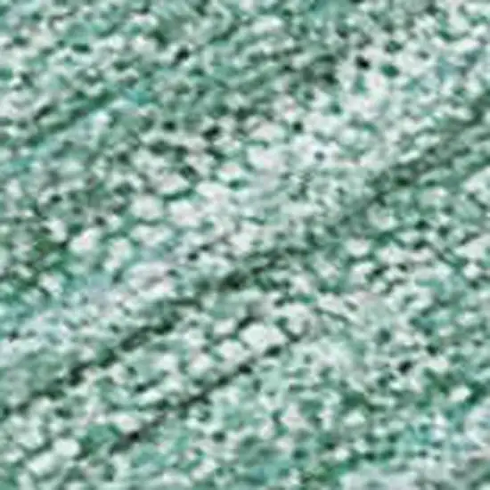 Teal Blue Silver And Gray Striped Washable Indoor Outdoor Area Rug Photo 3