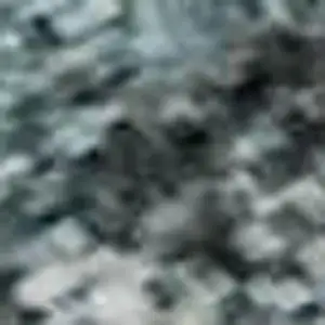 Photo of Teal Charcoal And Ivory Abstract Washable Area Rug With UV Protection