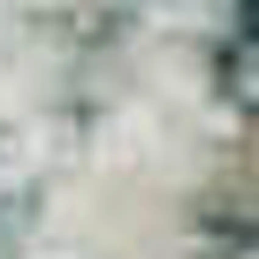 Teal Charcoal And Ivory Abstract Washable Area Rug With UV Protection Photo 1