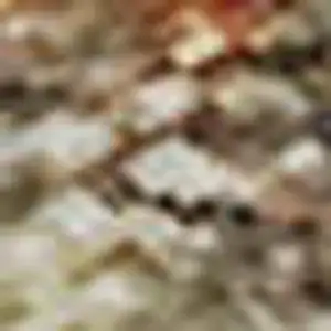 Photo of Teal Copper And Gray Abstract Washable Area Rug With UV Protection