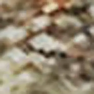 Photo of Teal Copper And Gray Abstract Washable Area Rug With UV Protection