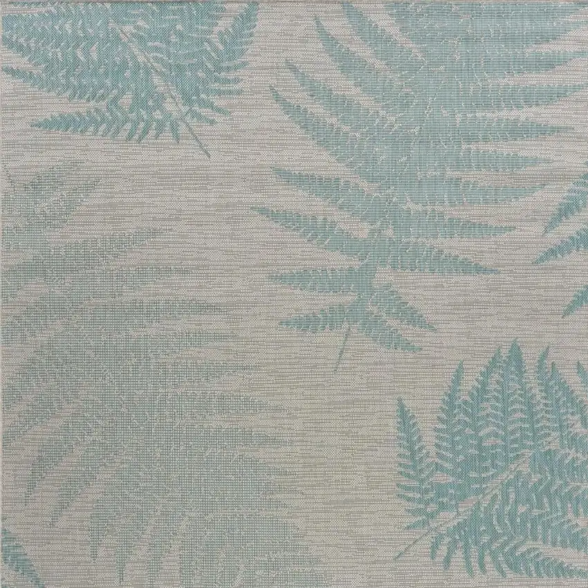 Gray Indoor Outdoor Area Rug Photo 9