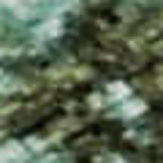 Teal Gold And Olive Green Abstract Washable Area Rug With UV Protection Photo 2