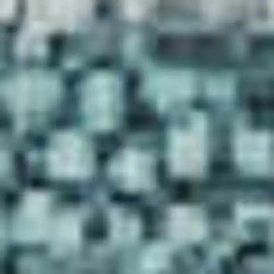 Teal Ivory And Gray Geometric Washable Area Rug With UV Protection Photo 1