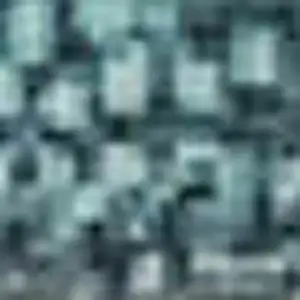 Photo of Teal Ivory And Gray Geometric Washable Area Rug With UV Protection