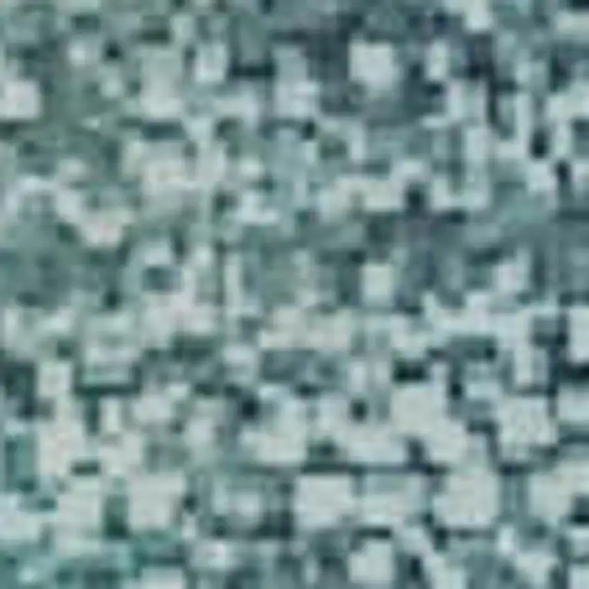 Teal Khaki And Ivory Abstract Washable Area Rug With UV Protection Photo 4