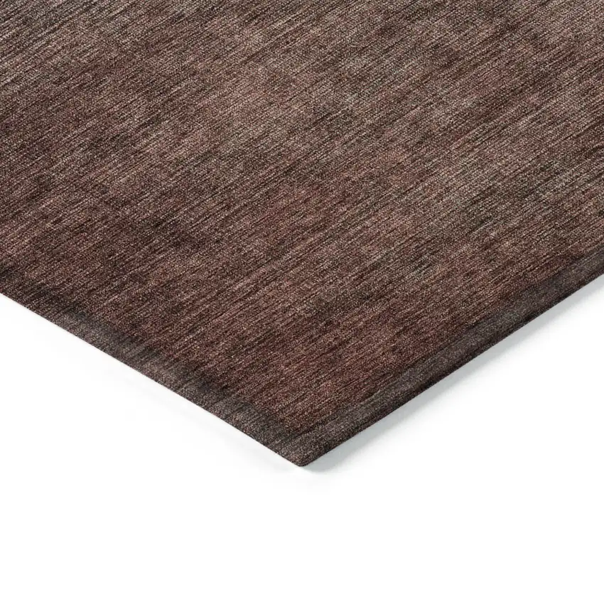 Teal Ombre Washable Non Skid Indoor Outdoor Area Rug Photo 4