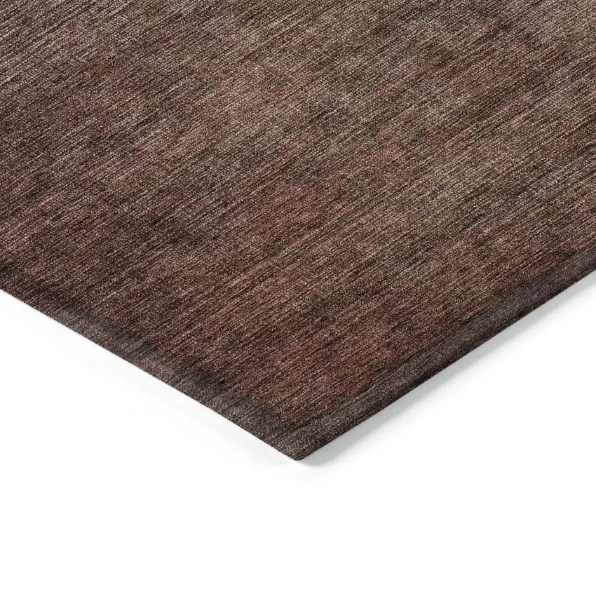Teal Ombre Washable Non Skid Indoor Outdoor Area Rug Photo 4